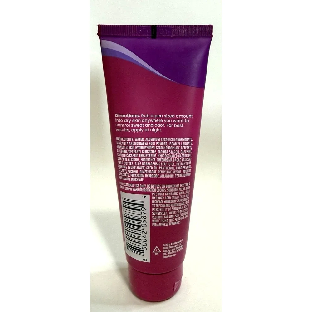 Lume  Whole Body Deodorant Plus Sweat Control Smooth Cream Lavender Sage Sealed